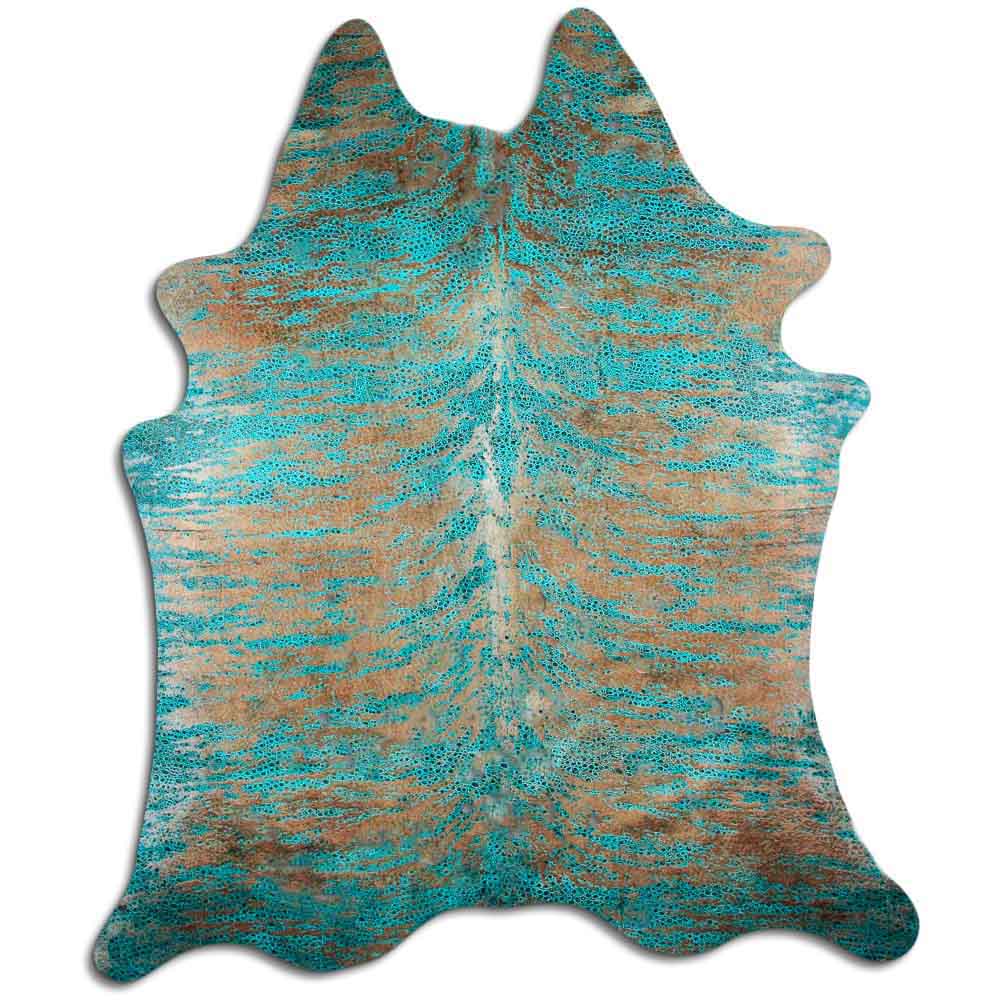 Distressed Brindle Frog Turquoise 3 - 4 M Sortierung B