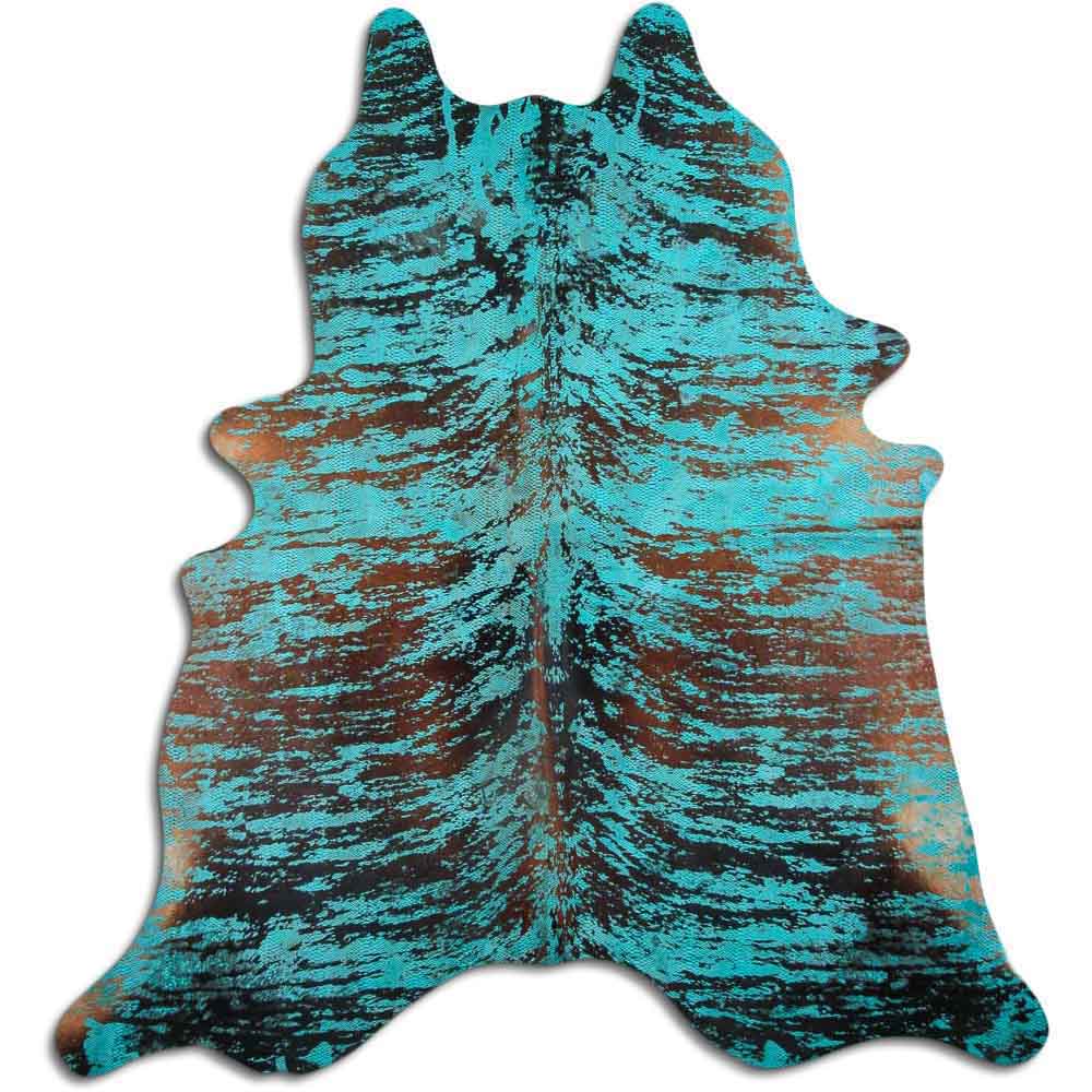 Distressed Exotico Cobra Turquesa 2 - 3 M Classe A