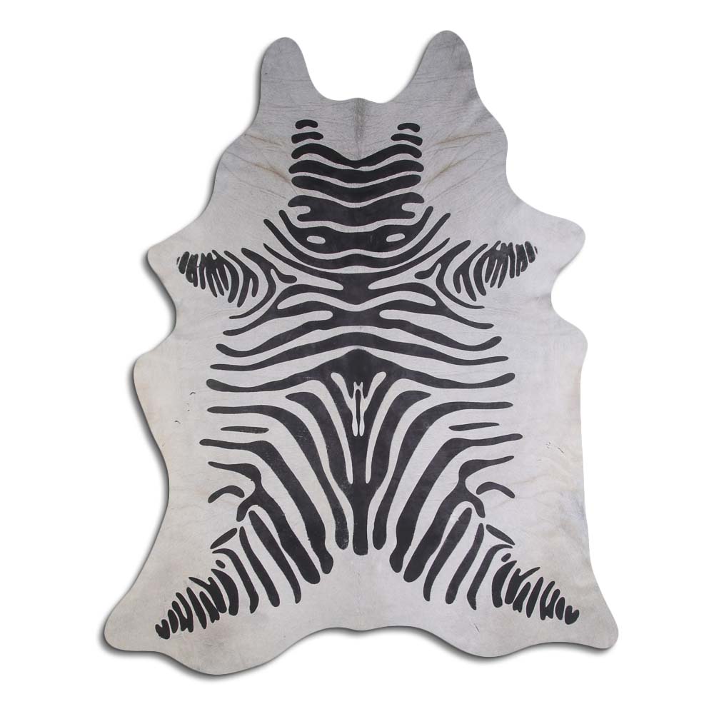 Zebra Distressed Preto Fundo Branco 3 - 4 M Classe B