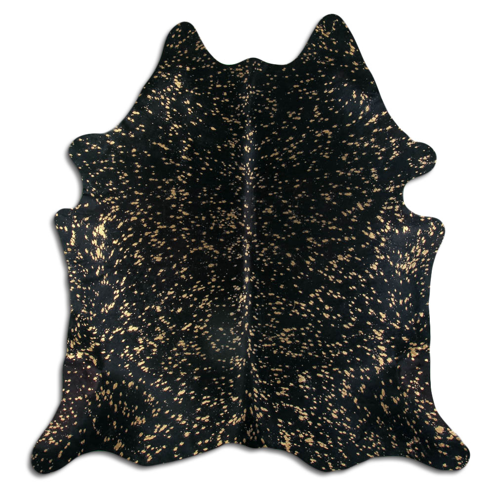 Gold Metallic On Black 3 - 4 M Grade A