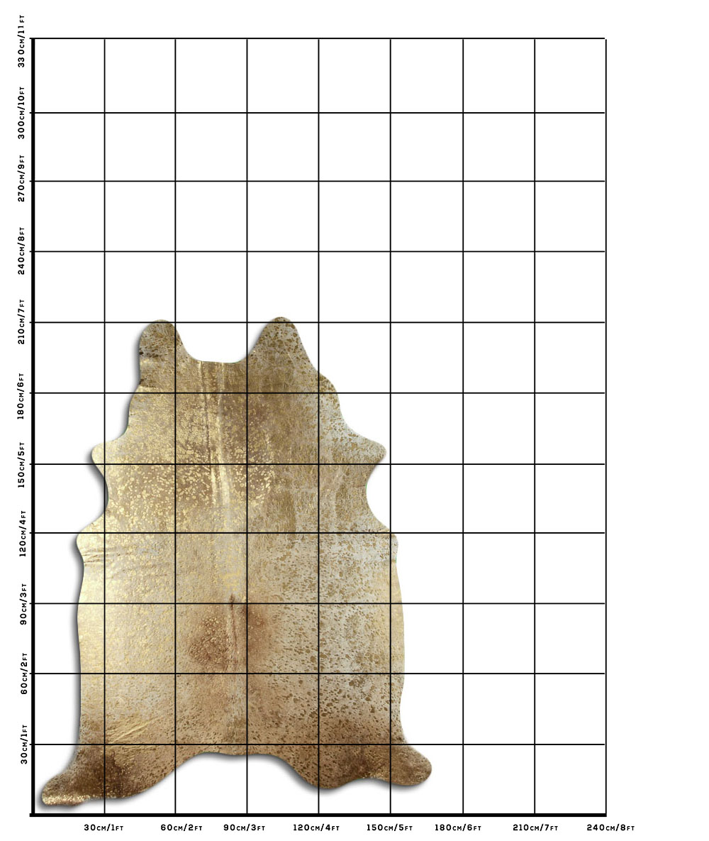 Devore Dourado Fundo Caramelo 2 - 3 M Classe B Devore Dourado Fundo Caramelo 2 - 3 M Classe B