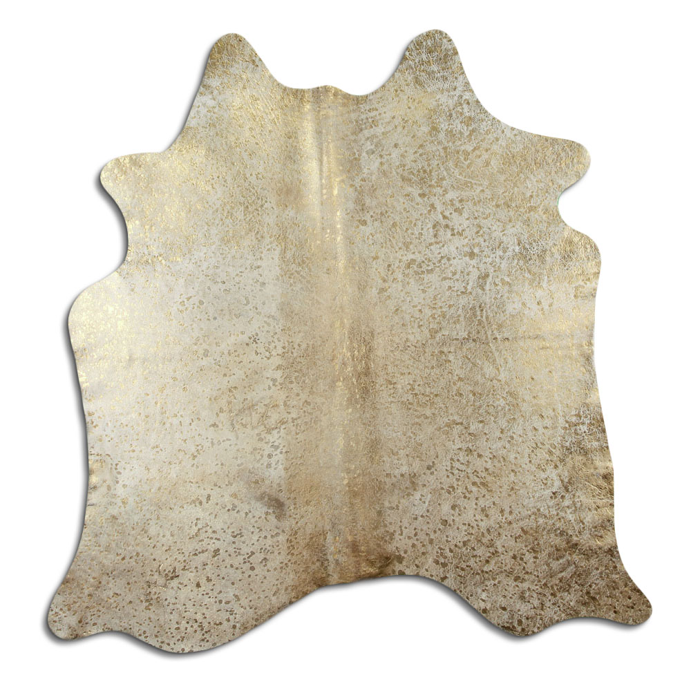 Gold Metallic On White 2 - 3 M Grade A