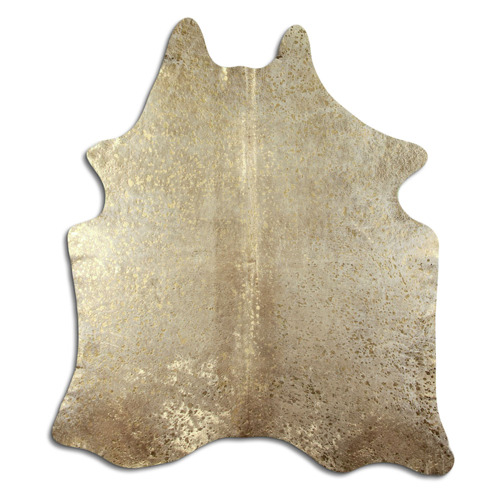 Gold Metallic On White 2 - 3 M Grade A