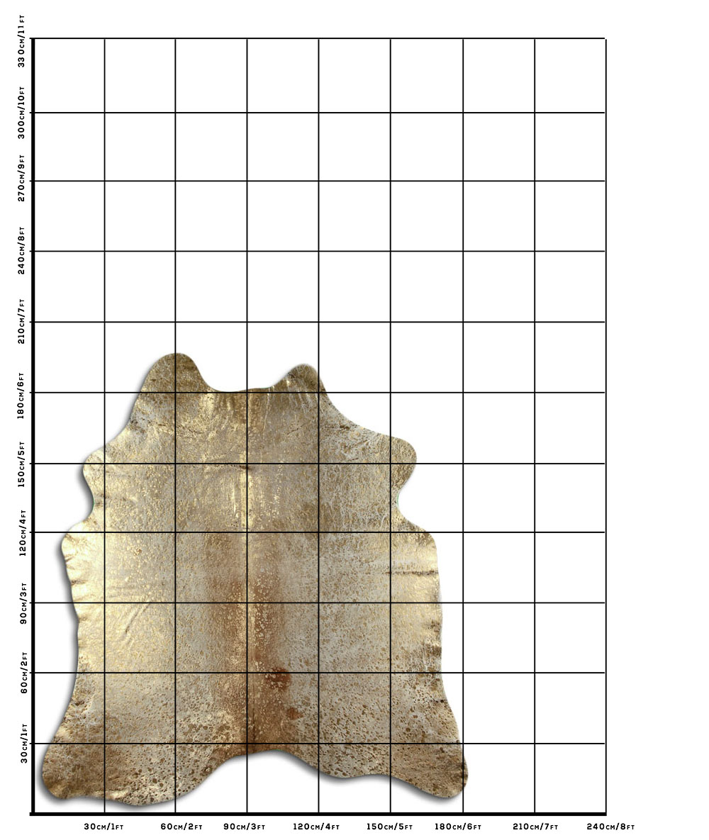 Devore Dourado Fundo Branco 2 - 3 M Classe A Devore Dourado Fundo Branco 2 - 3 M Classe A