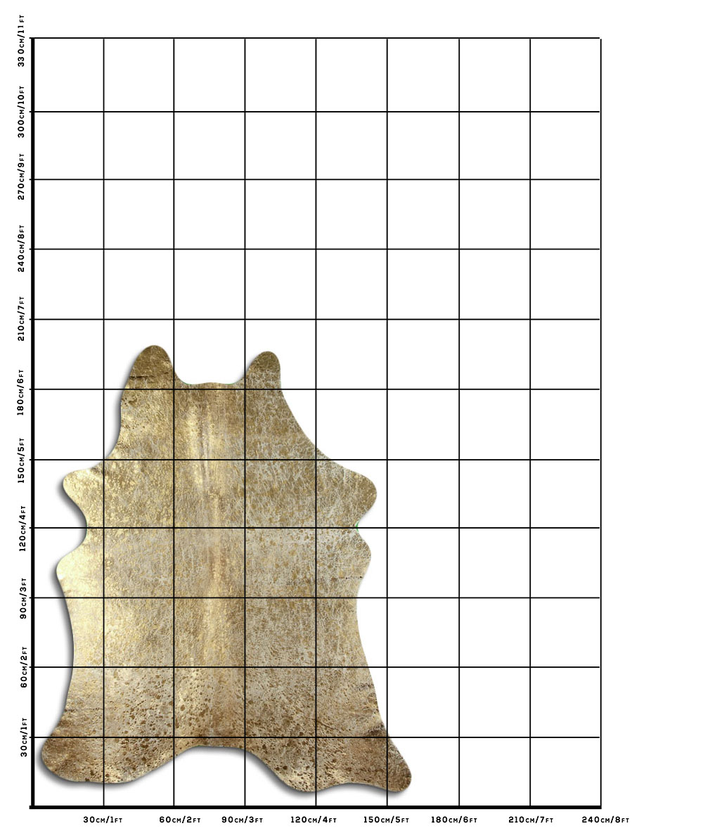 Devore Dourado Fundo Branco 2 - 3 M Classe A Devore Dourado Fundo Branco 2 - 3 M Classe A