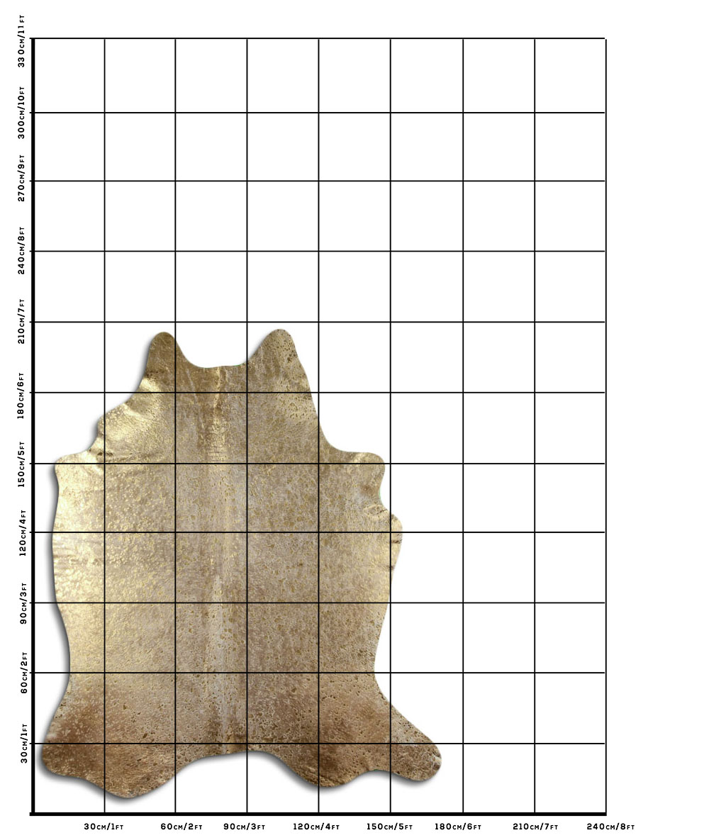 Devore Dourado Fundo Branco 2 - 3 M Classe A Devore Dourado Fundo Branco 2 - 3 M Classe A