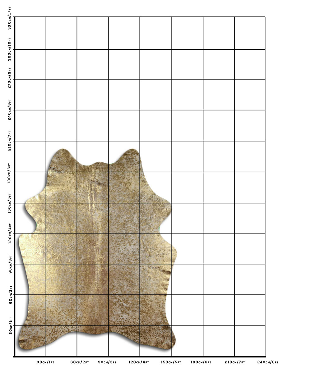 Devore Dourado Fundo Branco 2 - 3 M Classe A Devore Dourado Fundo Branco 2 - 3 M Classe A