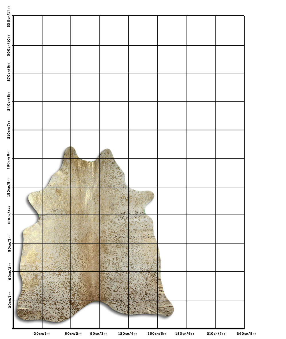 Devore Dourado Fundo Branco 2 - 3 M Classe A Devore Dourado Fundo Branco 2 - 3 M Classe A