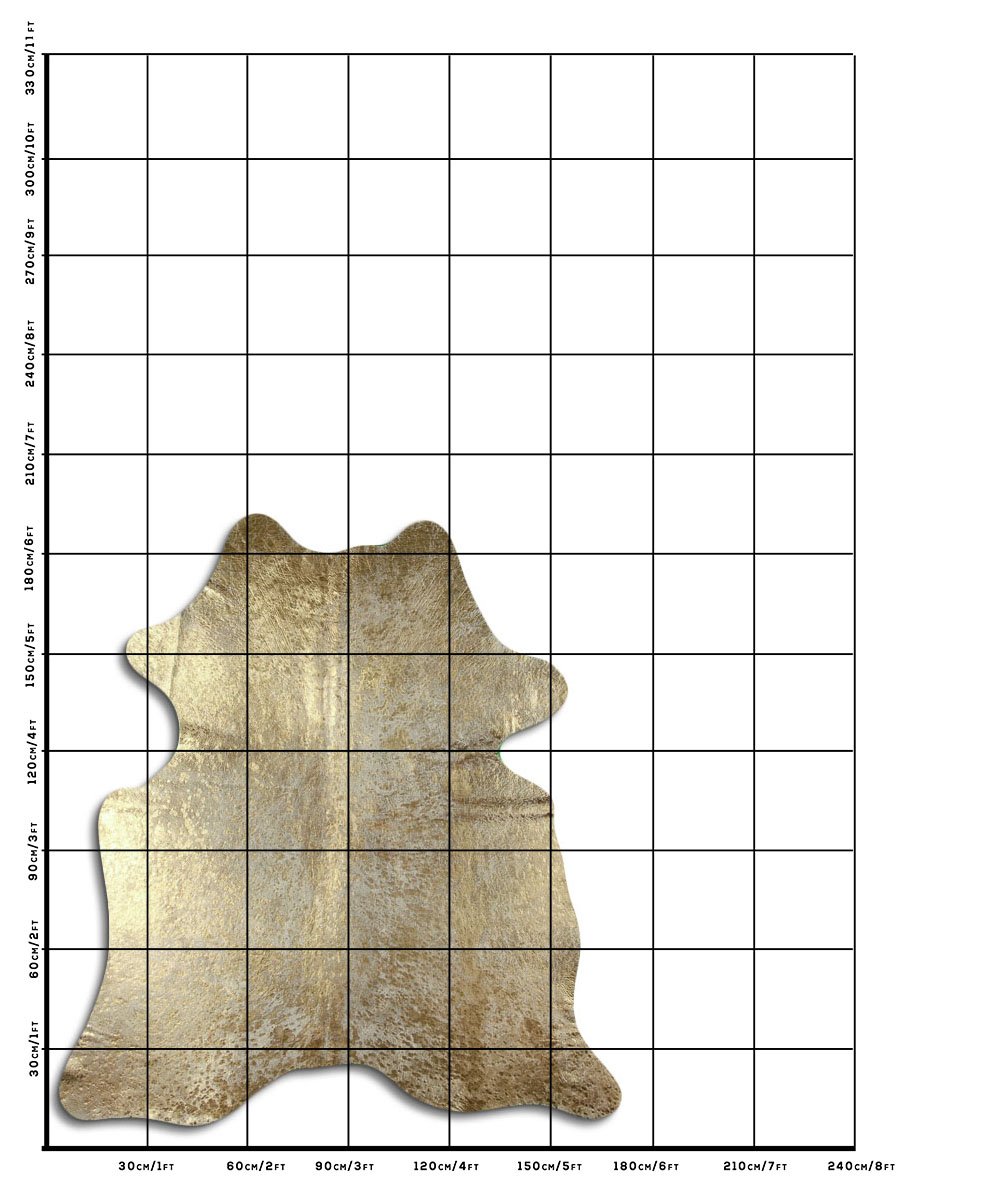 Devore Dourado Fundo Branco 2 - 3 M Classe A Devore Dourado Fundo Branco 2 - 3 M Classe A