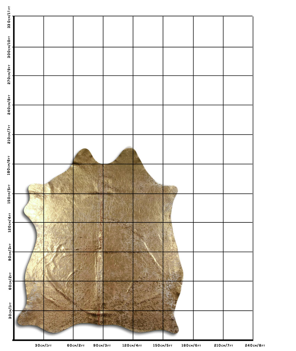 Devore Dourado Fundo Branco 2 - 3 M Classe B Devore Dourado Fundo Branco 2 - 3 M Classe B