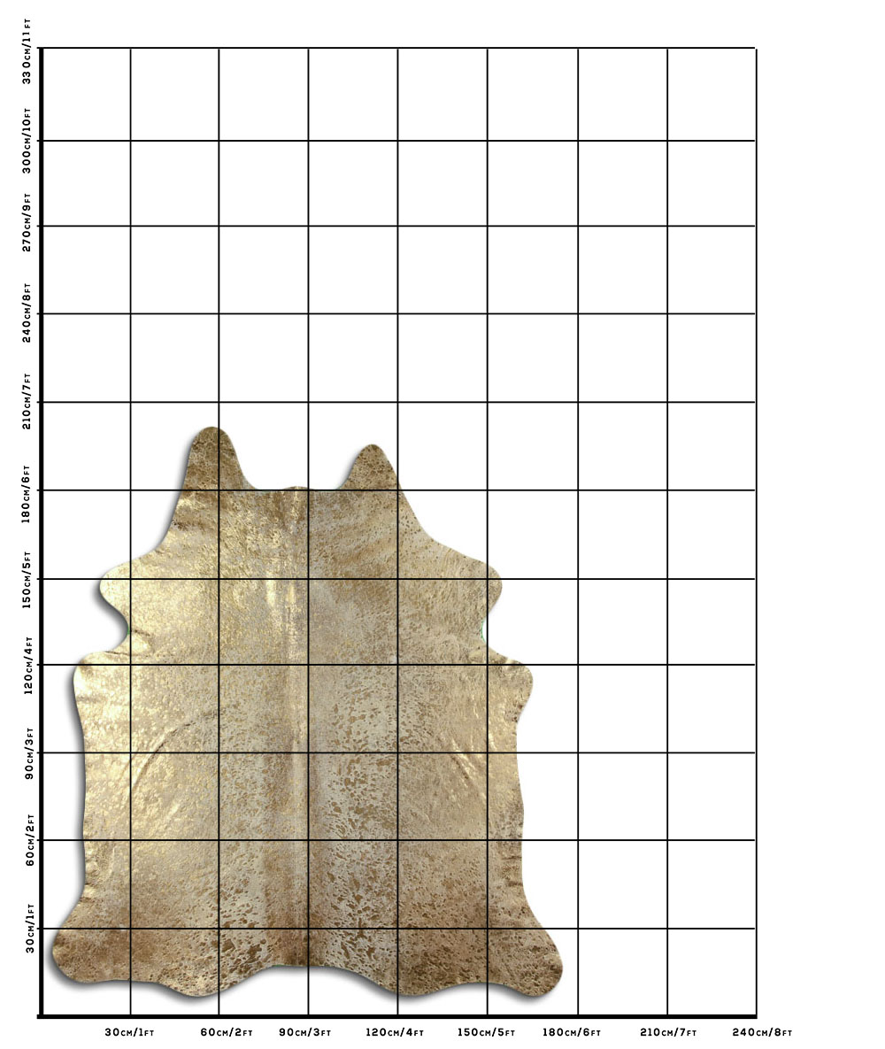 Devore Dourado Fundo Branco 2 - 3 M Classe B Devore Dourado Fundo Branco 2 - 3 M Classe B