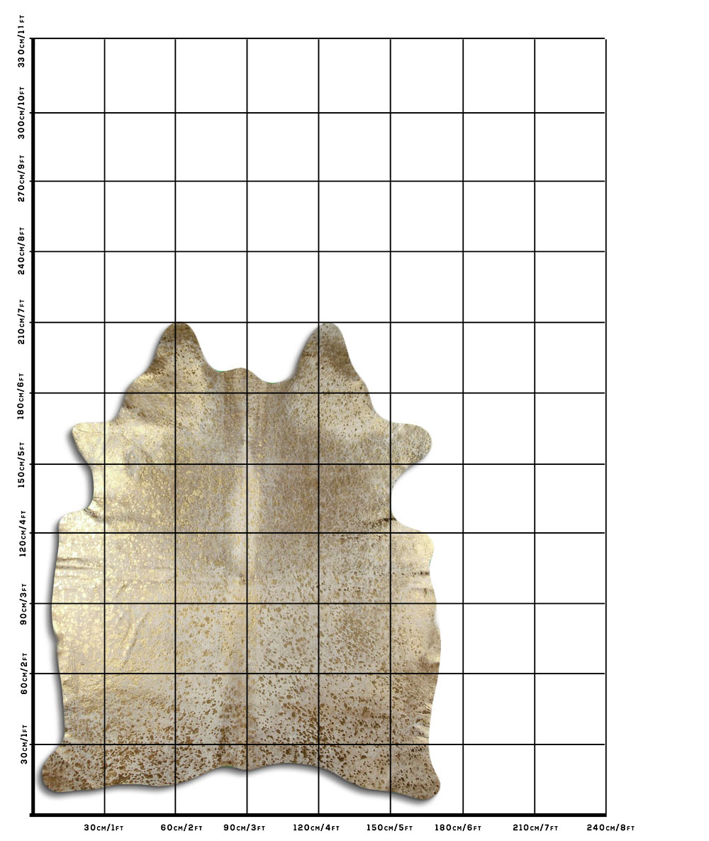 Devore Dourado Fundo Branco 2 - 3 M Classe B Devore Dourado Fundo Branco 2 - 3 M Classe B