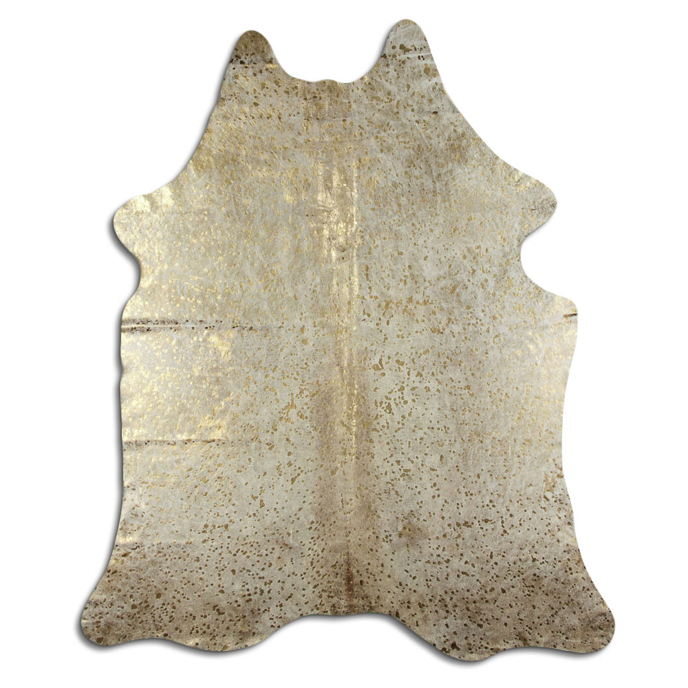 Gold Metallic On White 3 - 4 M Grade A