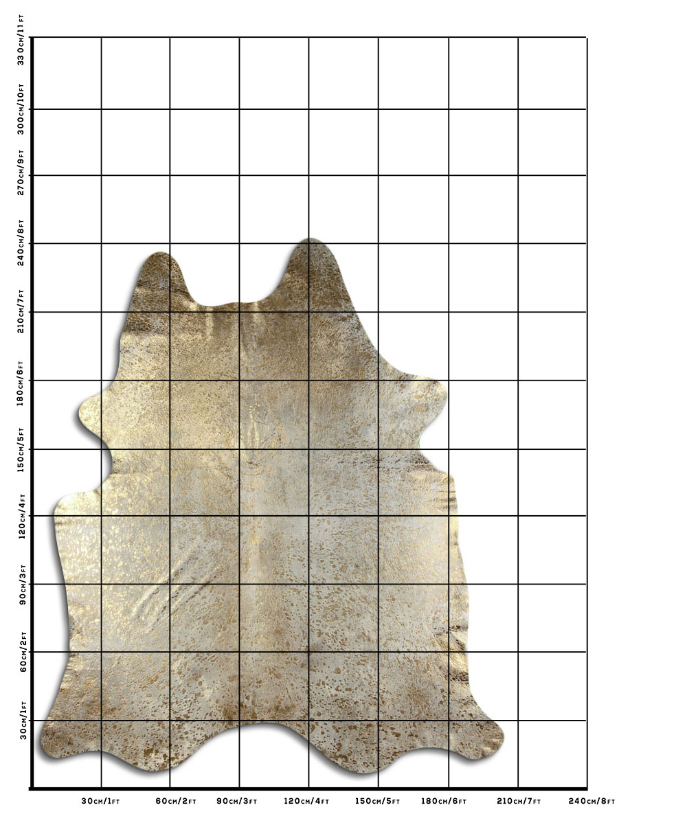 Devore Dourado Fundo Branco 3 - 4 M Classe A Devore Dourado Fundo Branco 3 - 4 M Classe A