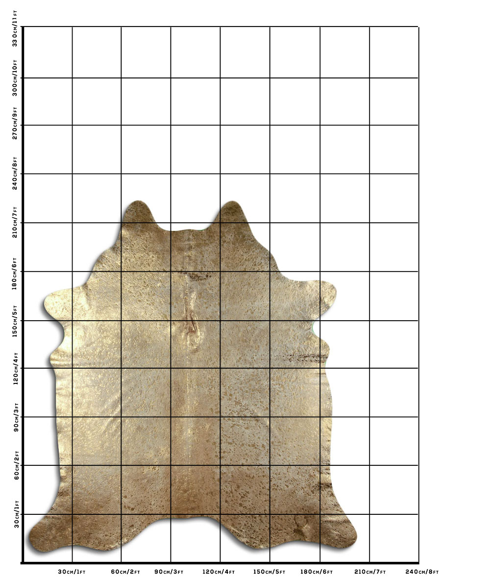 Devore Dourado Fundo Branco 3 - 4 M Classe B Devore Dourado Fundo Branco 3 - 4 M Classe B