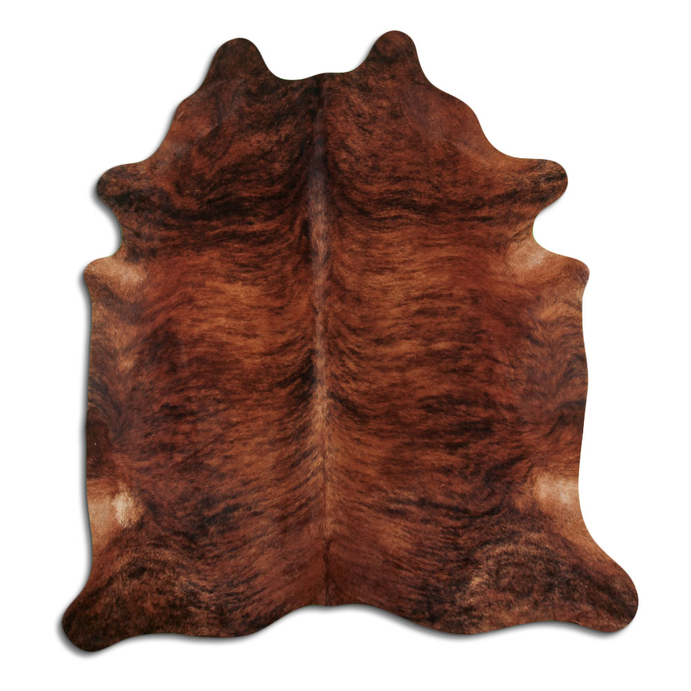 Beige Brindle Cowhide Large Size