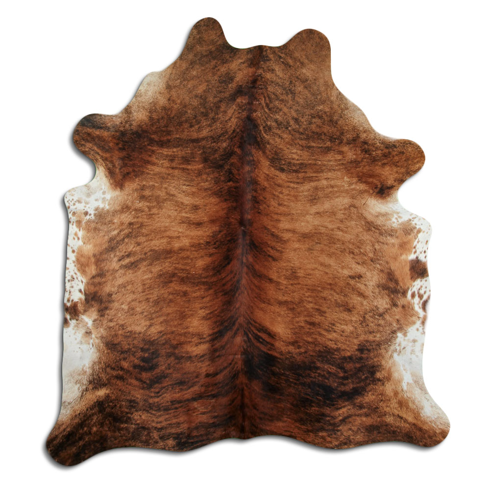 Beige Brindle Cowhide Large Size