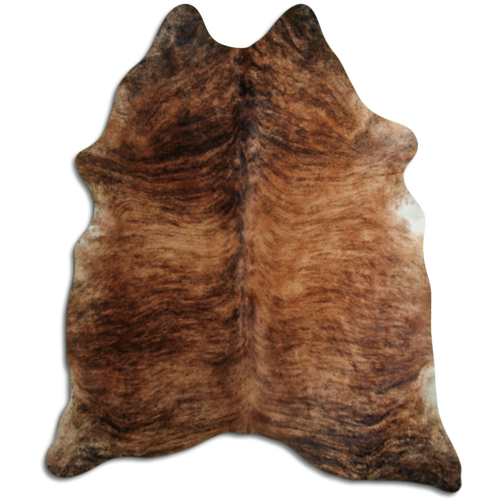 Beige Brindle Cowhide Large Size