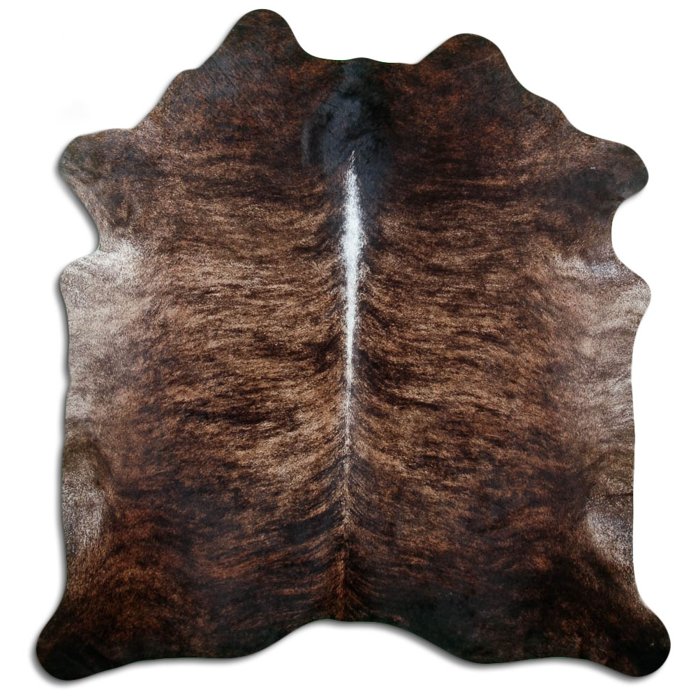 Beige Brindle Cowhide Large Size
