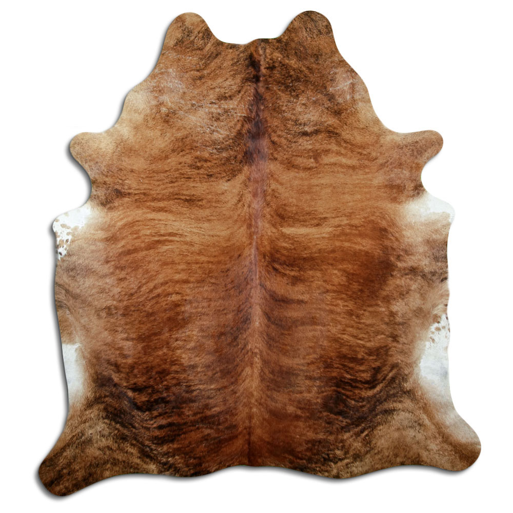 Beige Brindle Cowhide Large Size