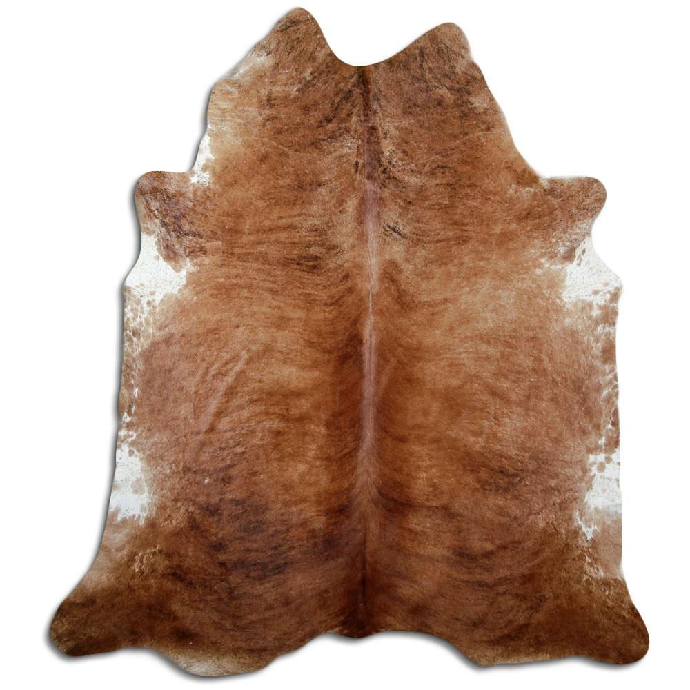 Beige Brindle Cowhide Large Size