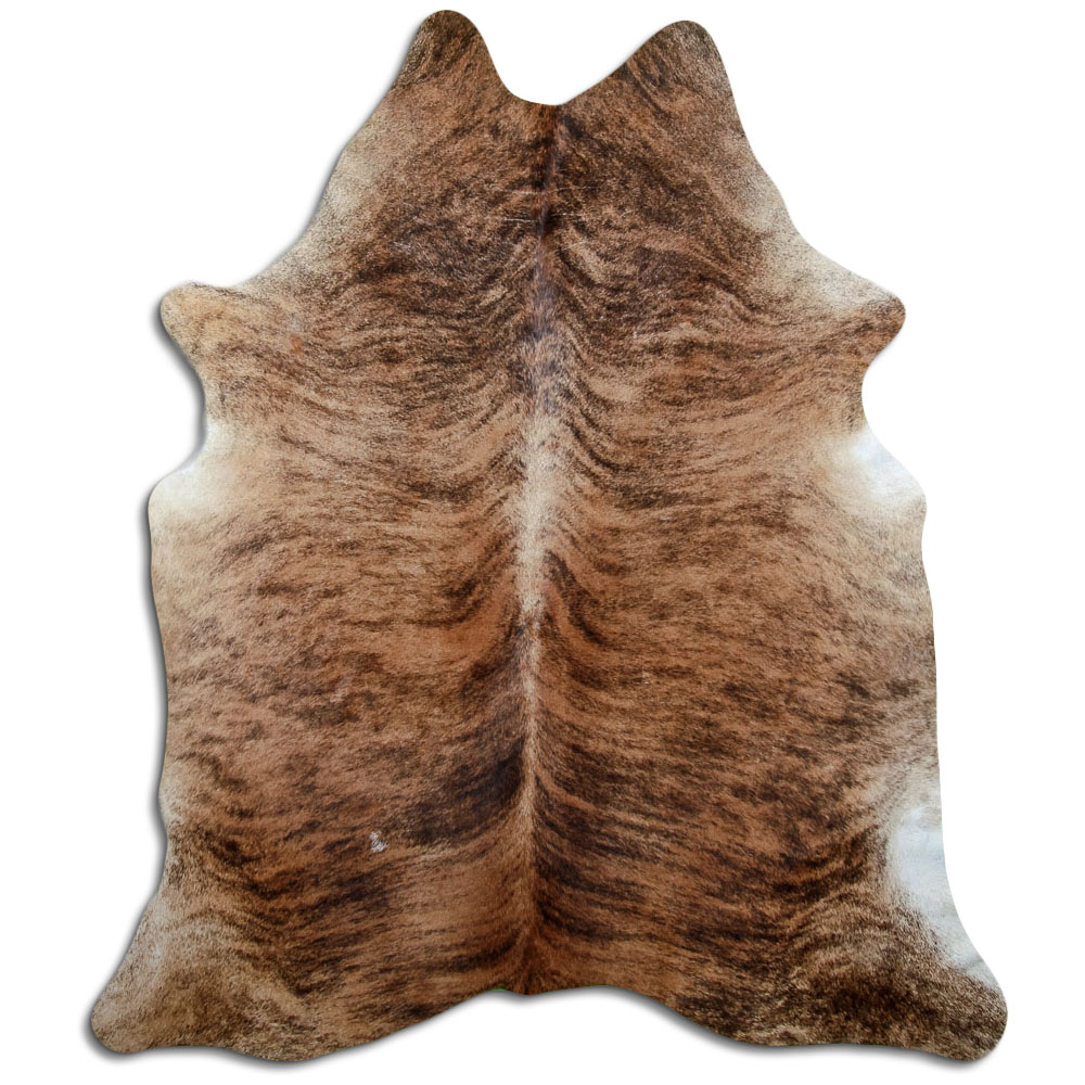 Beige Brindle Cowhide Large Size