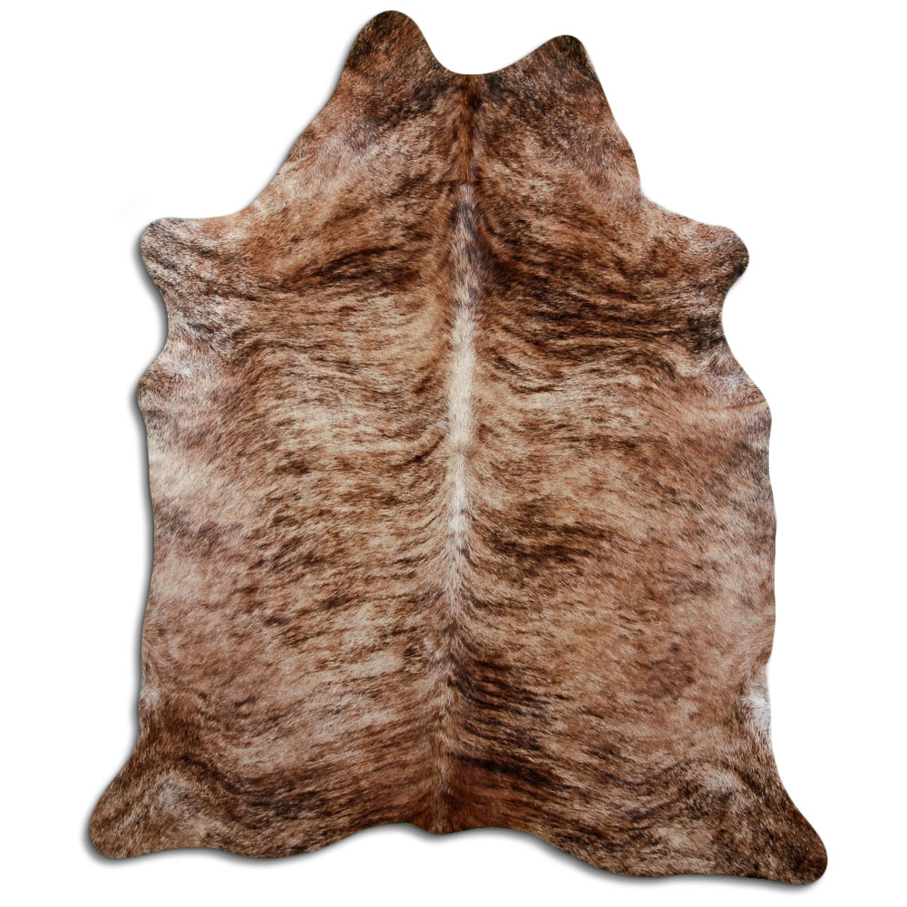 Beige Brindle Cowhide Large Size
