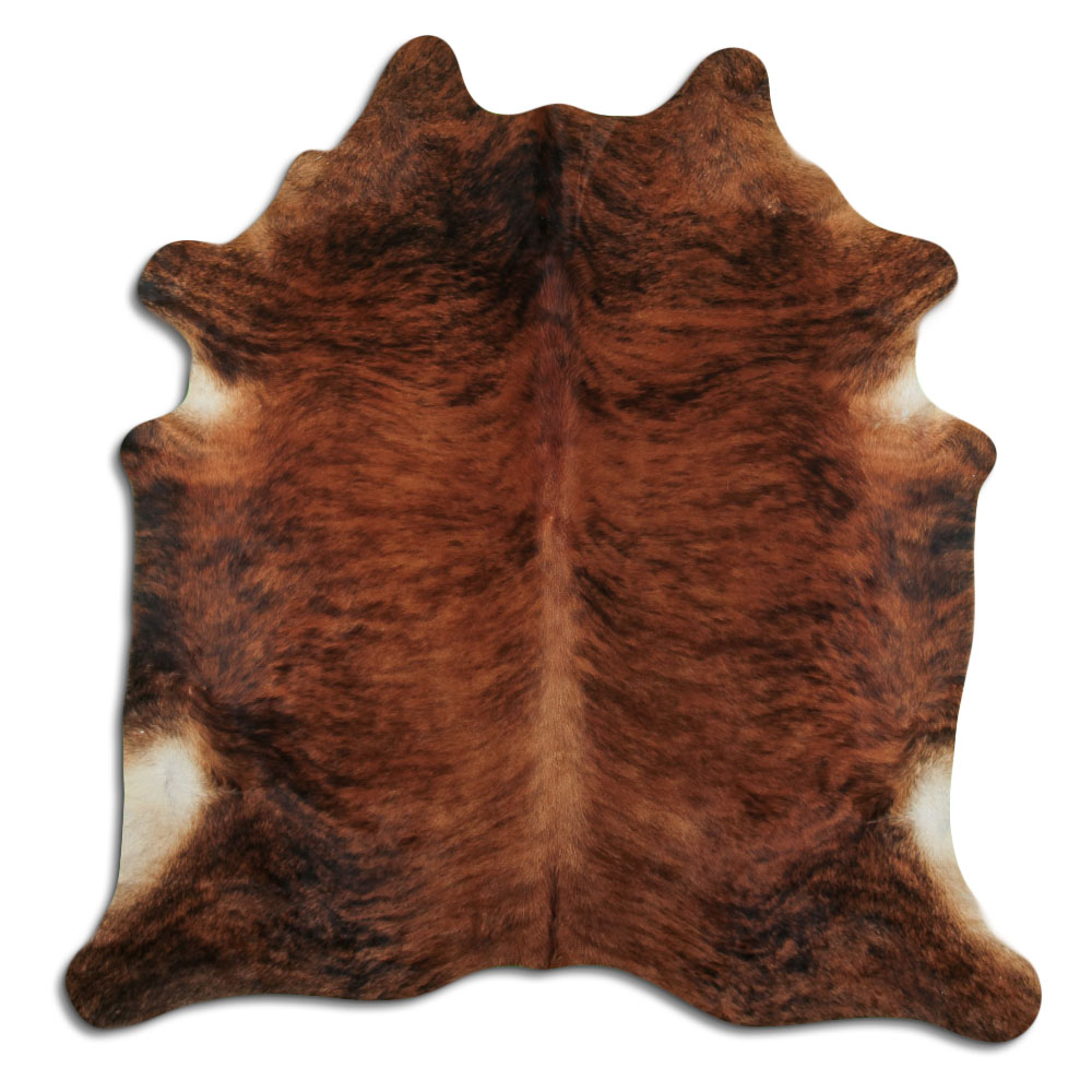 Medium Brindle Cowhide Large Size
