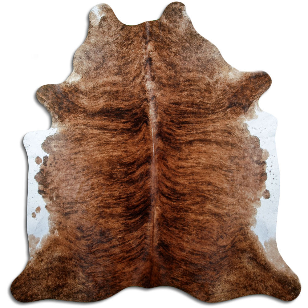 Medium Brindle Cowhide Large Size