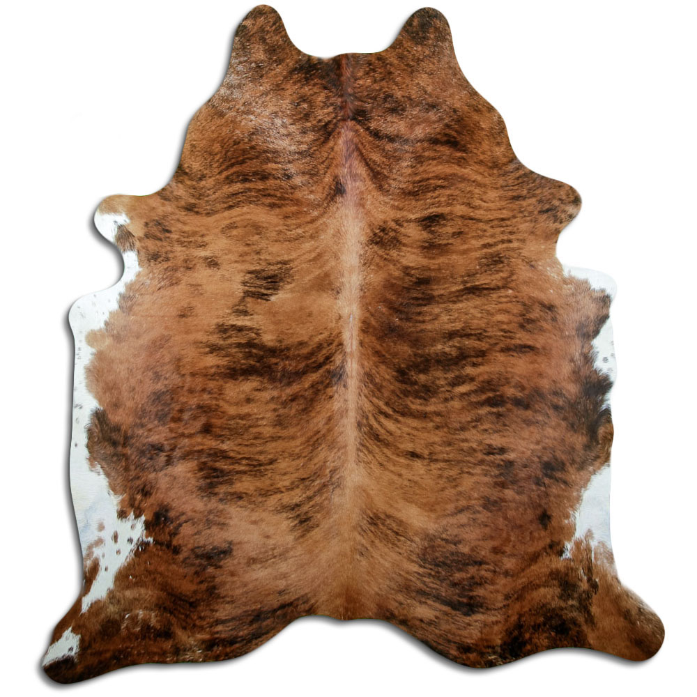 Medium Brindle Cowhide Large Size