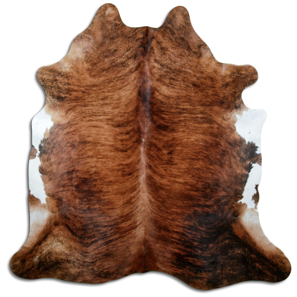 Medium Brindle Cowhide Large Size