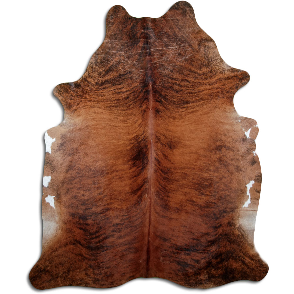 Medium Brindle Cowhide Large Size