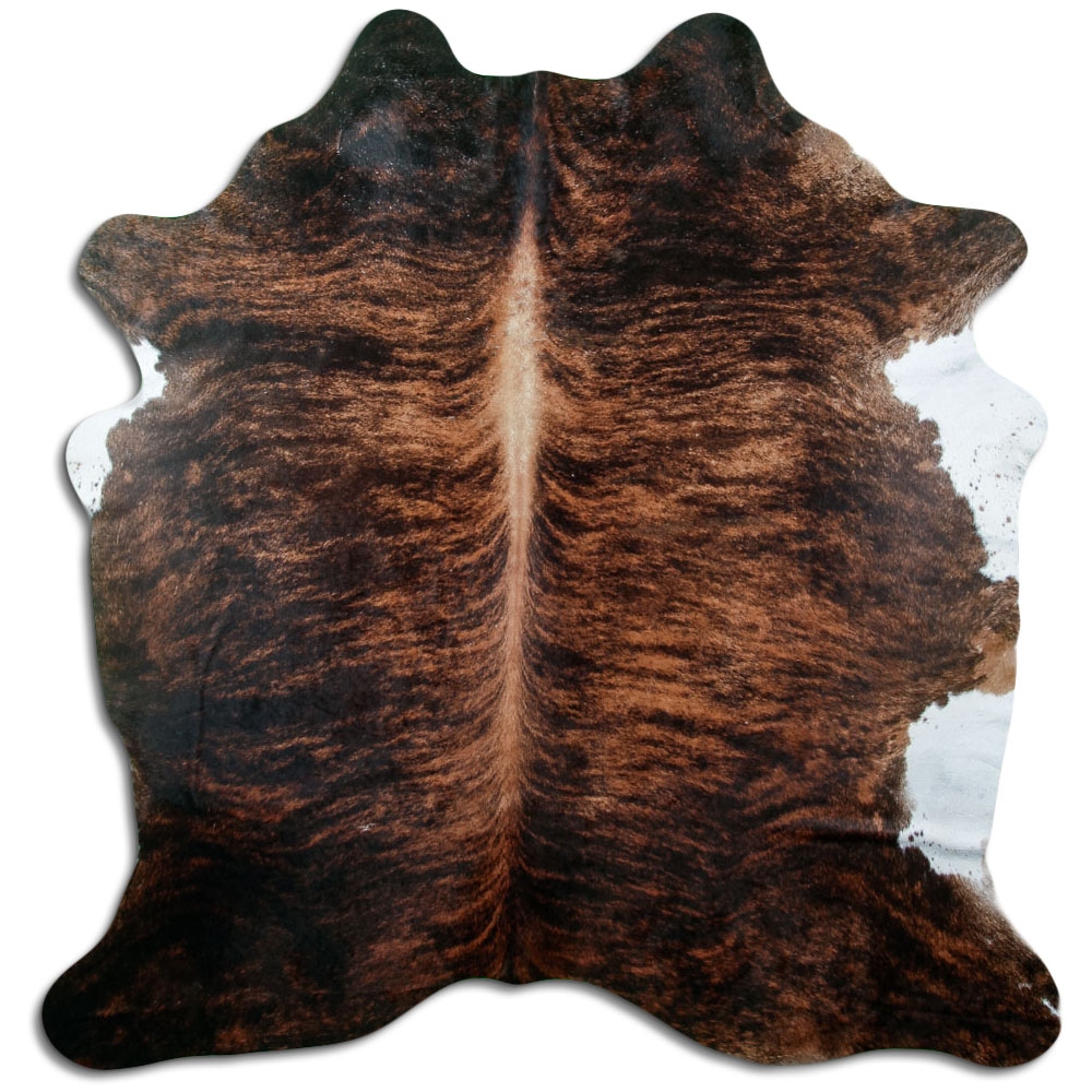 Medium Brindle Cowhide Large Size