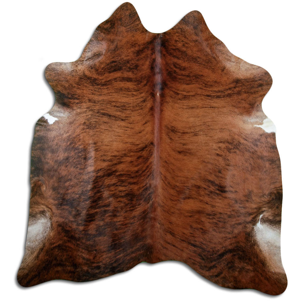 Medium Brindle Cowhide Large Size