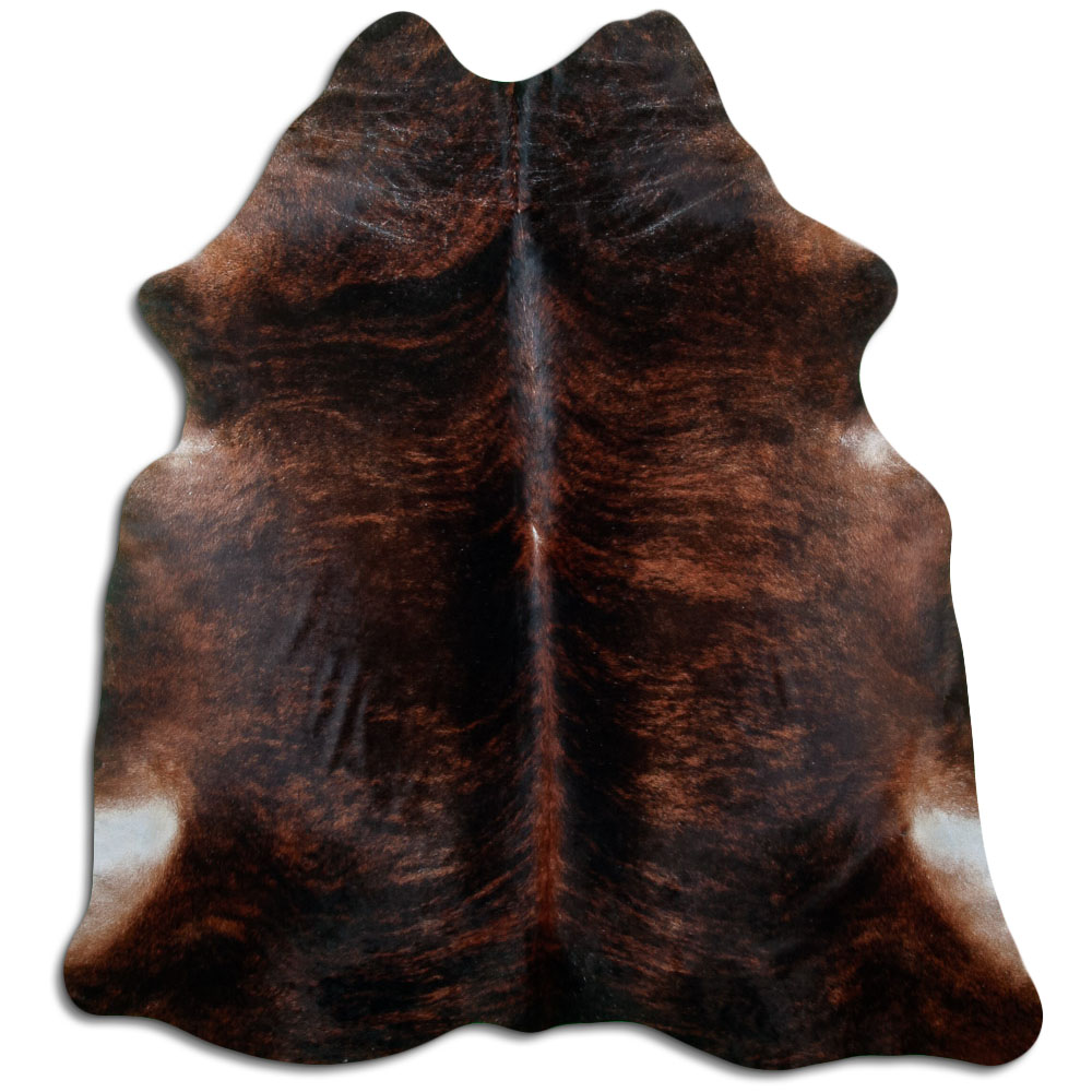 Medium Brindle Cowhide Large Size