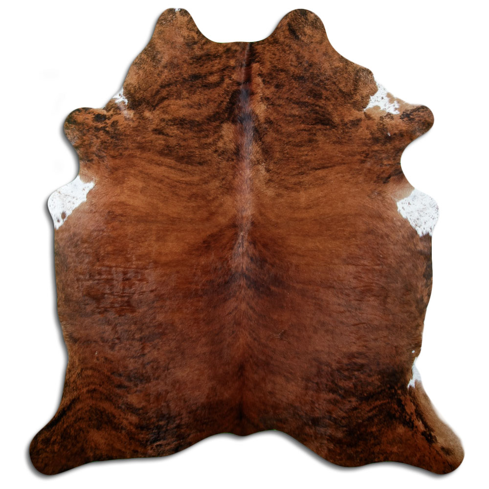 Medium Brindle Cowhide Large Size