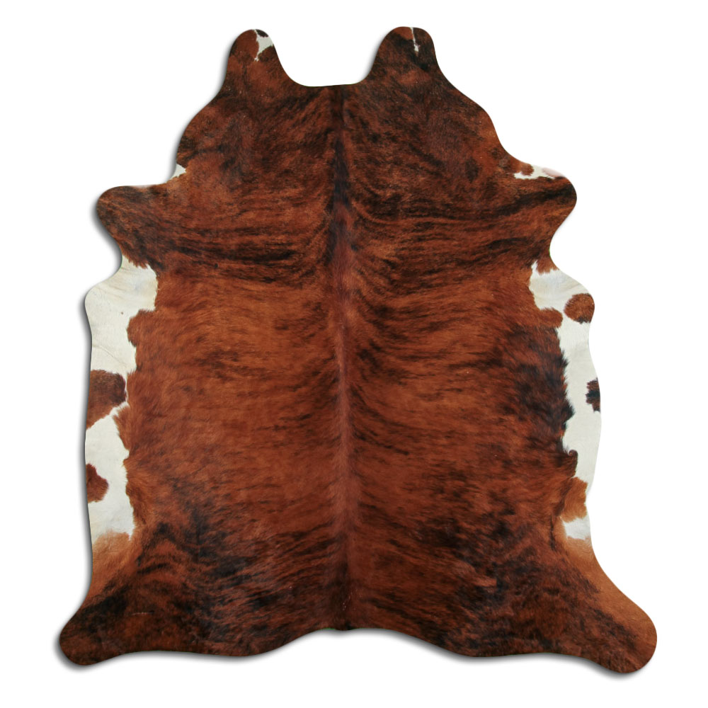 Exotic White Belly Cowhide Large Size