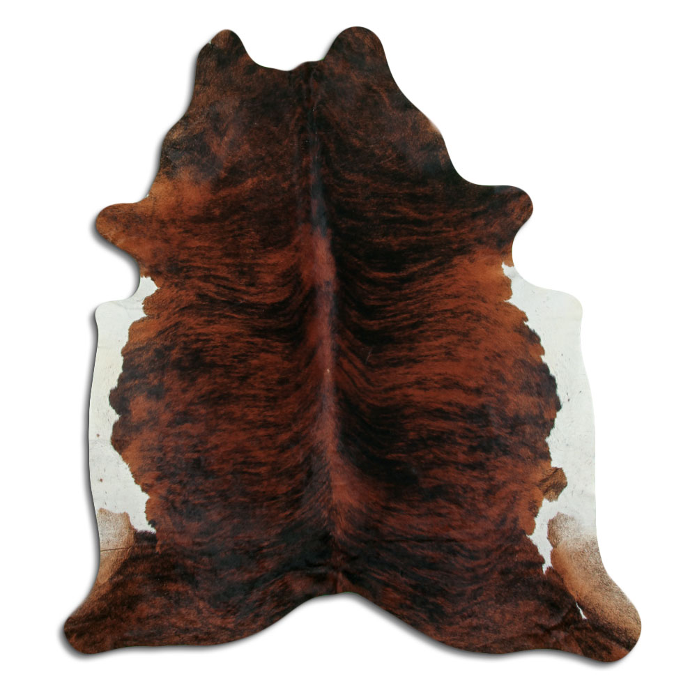 Exotic White Belly Cowhide Large Size