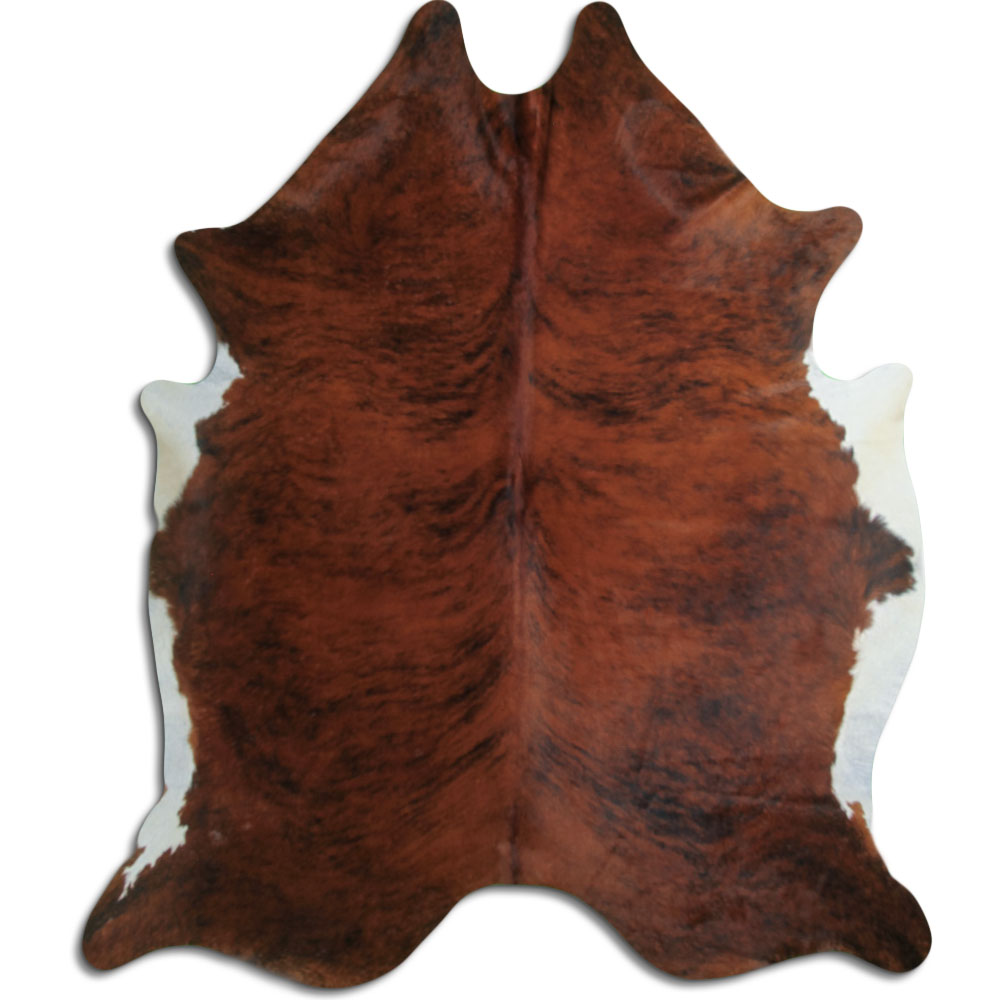 Exotic White Belly Cowhide Large Size