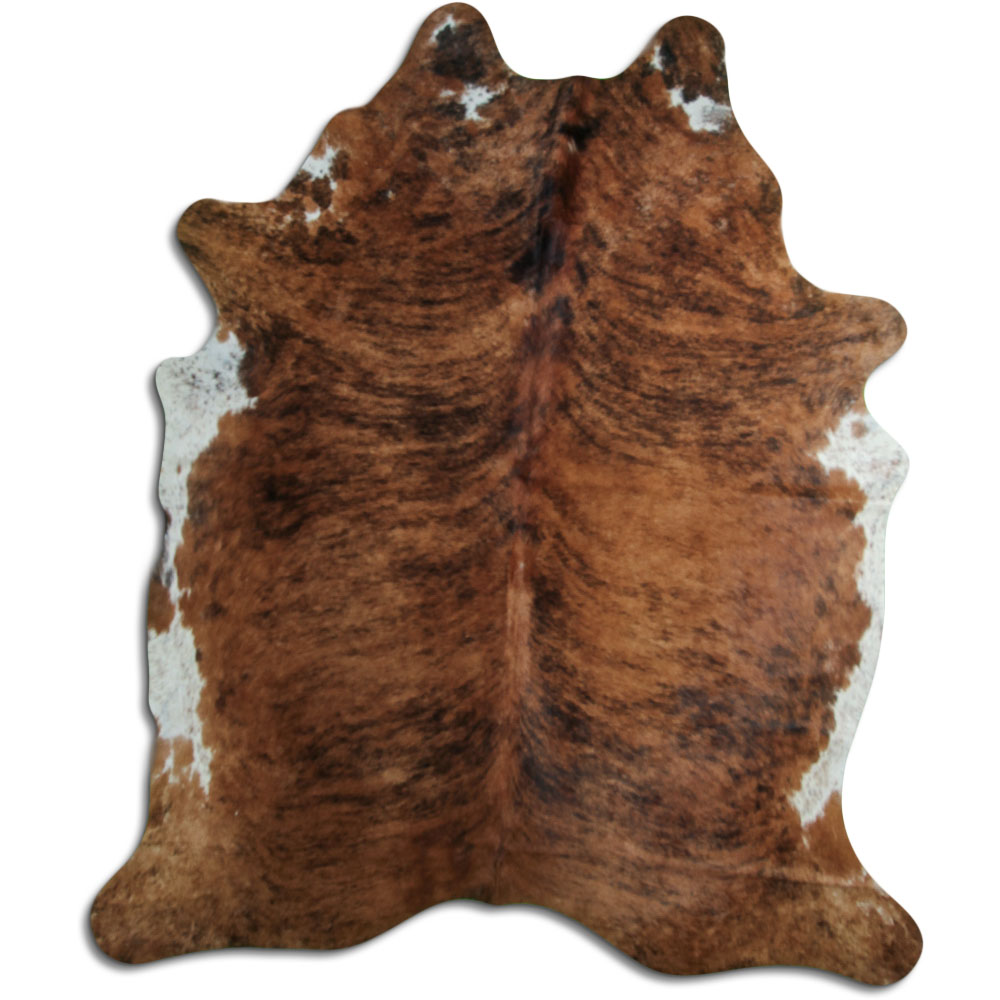 Exotic White Belly Cowhide Large Size