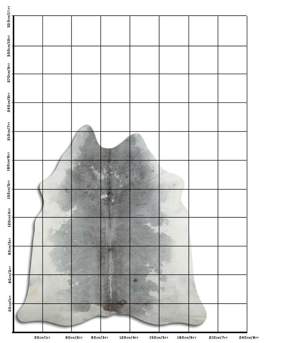 Cinza e Branco 3 - 4 M Classe B