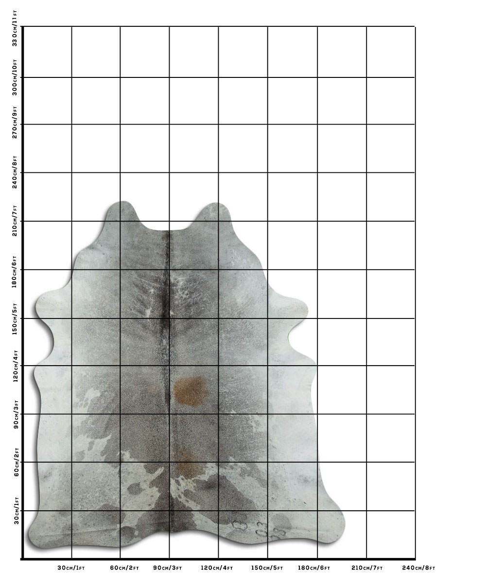 Cinza e Branco 3 - 4 M Classe B