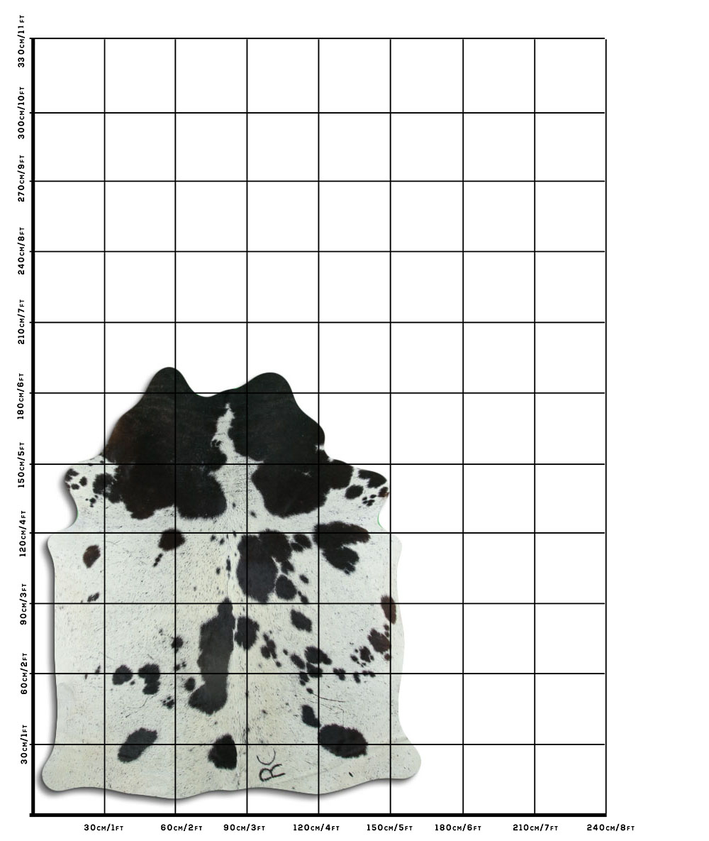Salpicado Preto e Branco 2 - 3 M Classe B