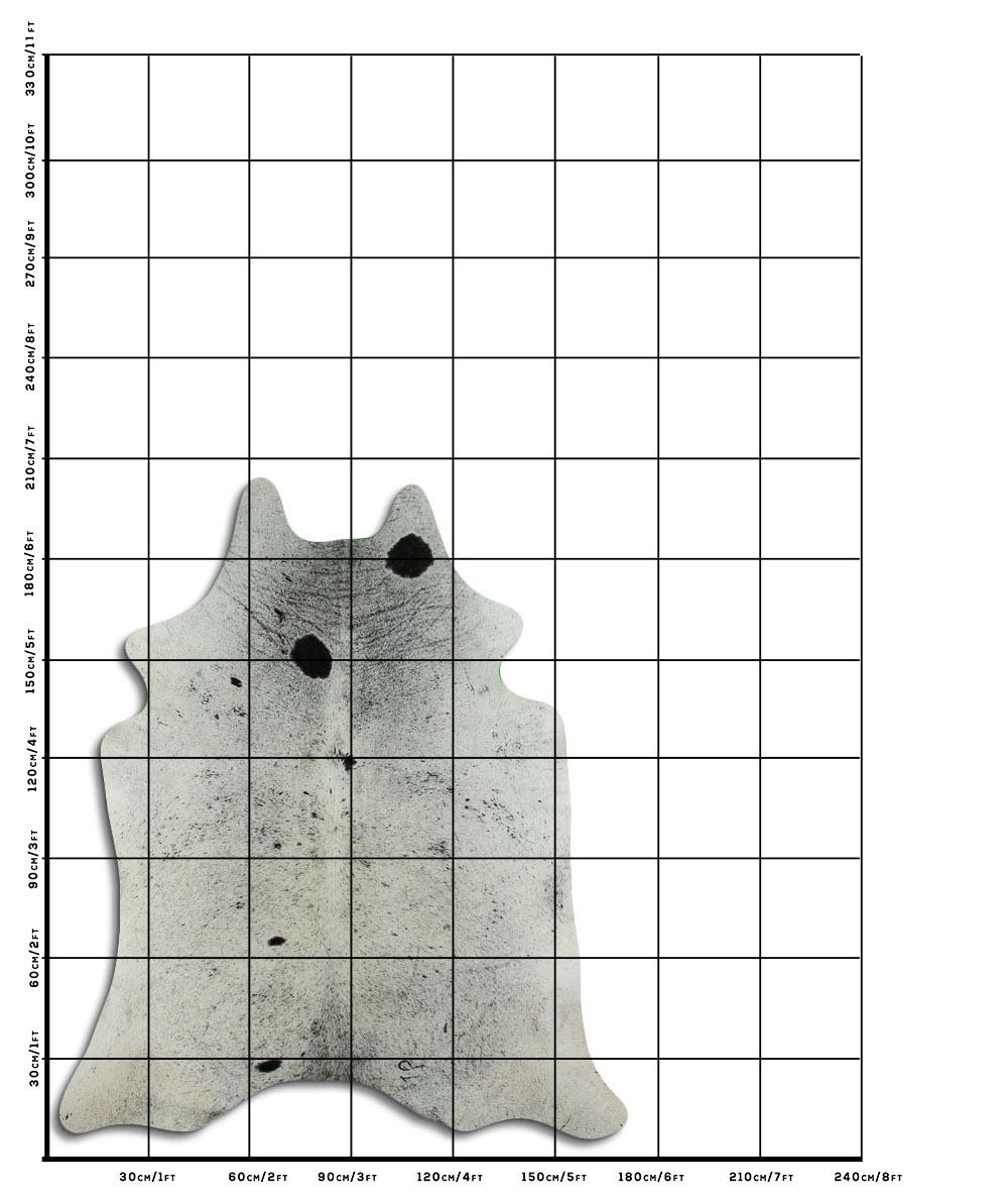 Salpicado Preto e Branco 2 - 3 M Classe B