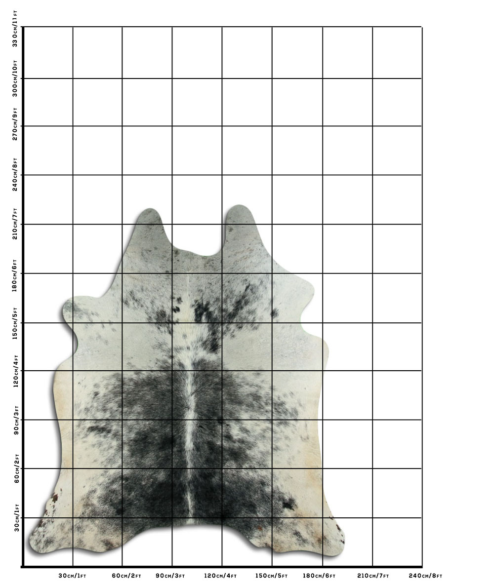 Salpicado Preto e Branco 3 - 4 M Classe A