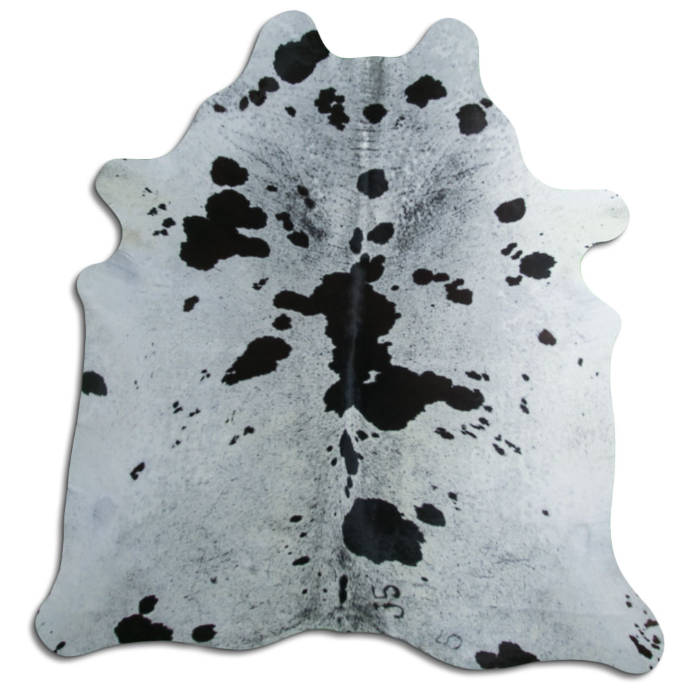 Salt & Pepper Black and White Cowhide Large Size Salt & Pepper Black and White Cowhide Large Size