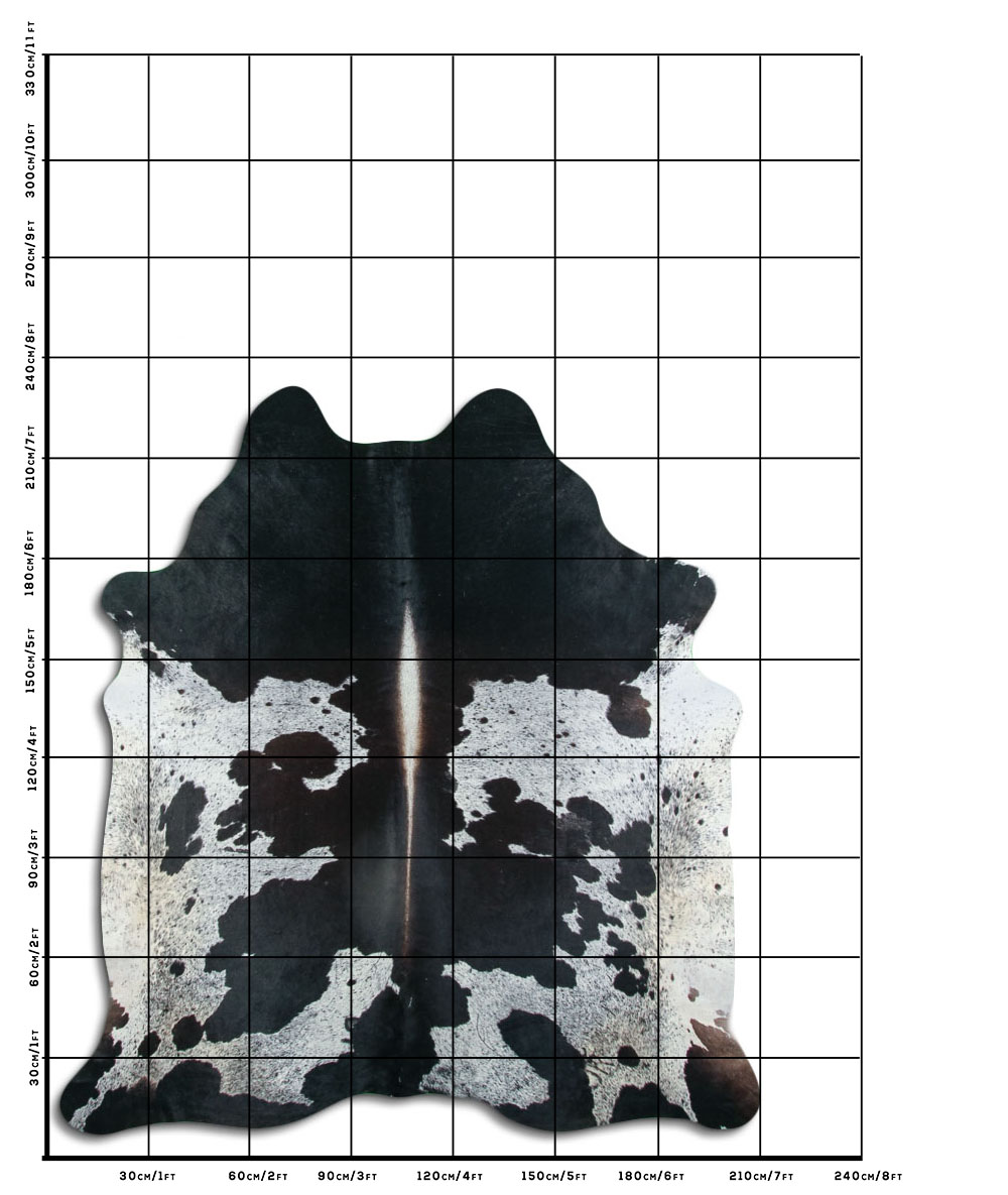 Salpicado Preto e Branco 3 - 4 M Classe B