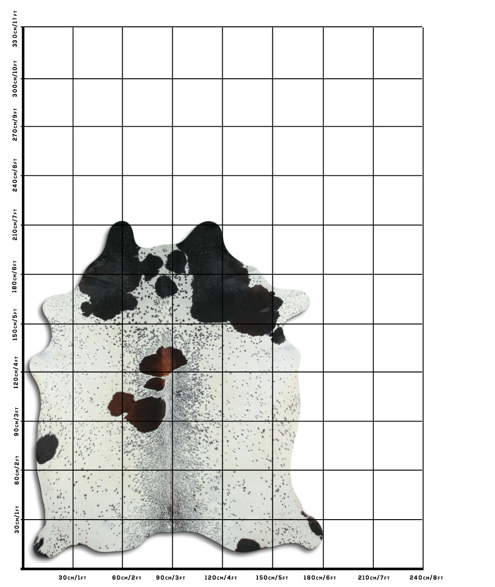 Salpicado Preto e Branco 3 - 4 M Classe B