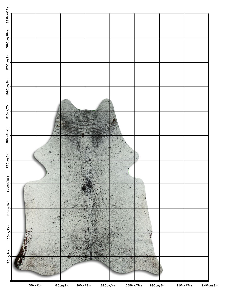 Salpicado Preto e Branco 3 - 4 M Classe B