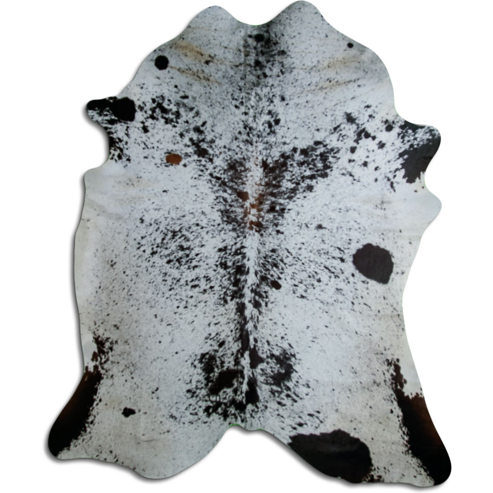 Salt & Pepper Black and White Cowhide Extra Large Size (Jumbo) Salt & Pepper Black and White Cowhide Extra Large Size (Jumbo)